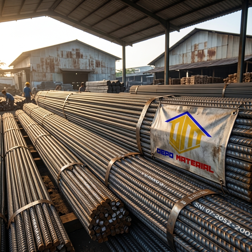 Keunggulan Besi Beton KSTY Polos SNI 280: Spesifikasi Besi Beton 32 KSTY SNI TP 280 (75,76 kg)