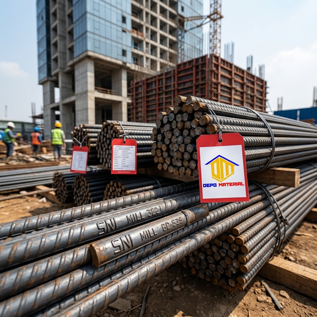 Rekomendasi Terbaik Keunggulan Besi Perwira SNI Hanya di Depo Material