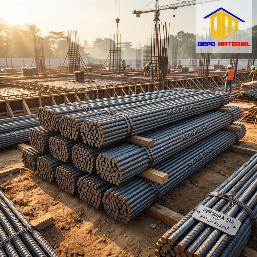 Rekomendasi Terbaik Keunggulan Besi Perwira SNI Hanya di Depo Material