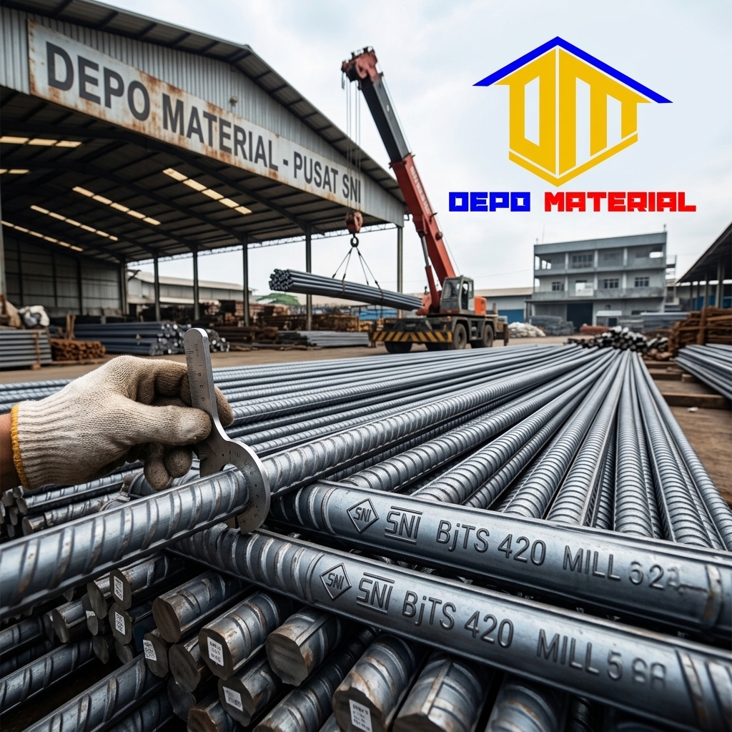 Rekomendasi Terbaik Keunggulan Besi Perwira SNI Hanya di Depo Material