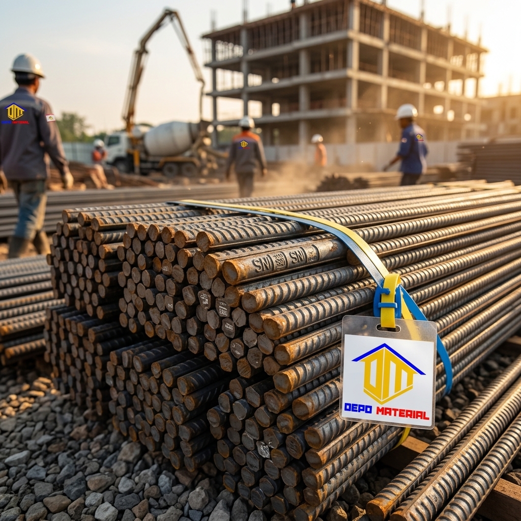 Rekomendasi Terbaik Keunggulan Besi Perwira SNI Hanya di Depo Material