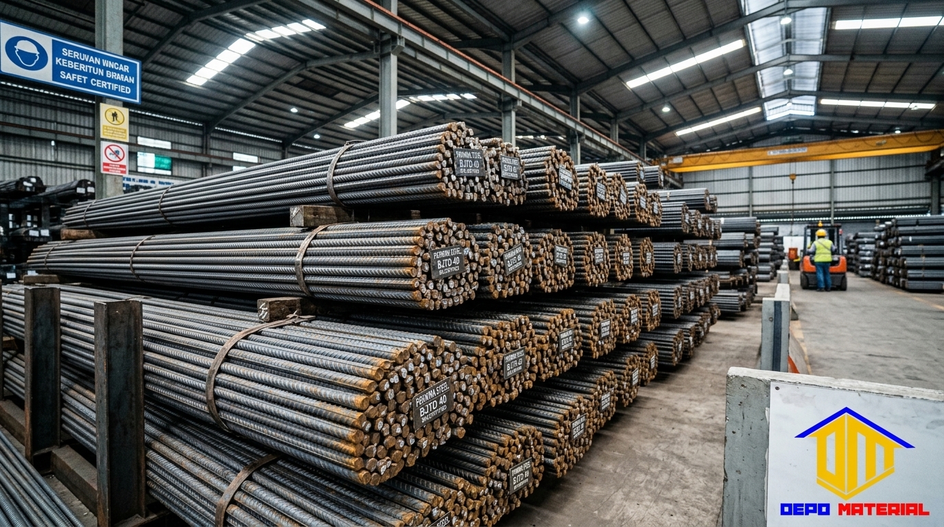 Rekomendasi Terbaik Keunggulan Besi Perwira SNI Hanya di Depo Material
