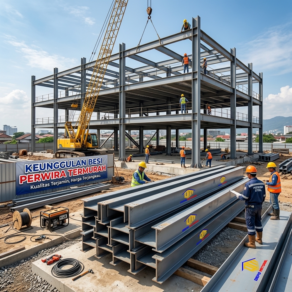Rekomendasi Terbaik Keunggulan Besi Perwira Termurah Hanya di Depo Material