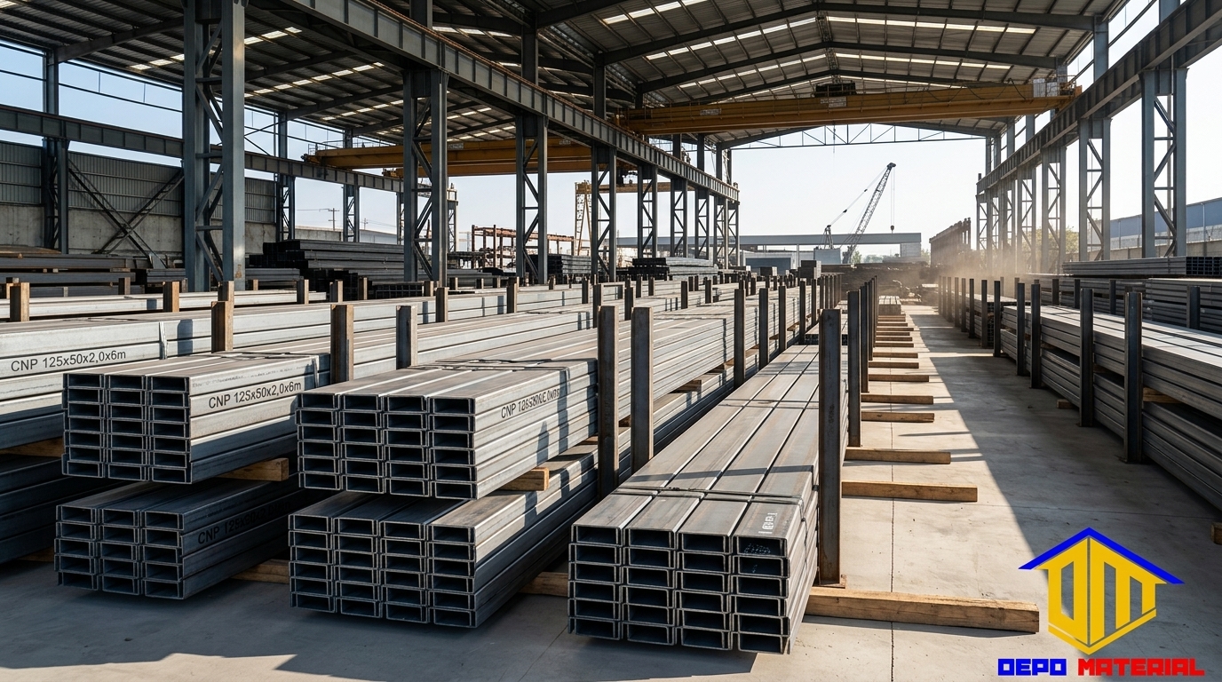 Keunggulan CNP SNI B Spesifikasi 125x50x2,0x6m PAS untuk Struktur Bangunan Kokoh