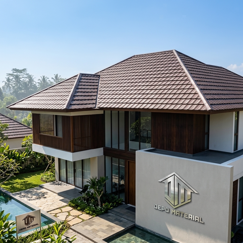 Keunggulan Genteng Warna Coklat 1.000MMx0,25 untuk Rumah Modern Anda