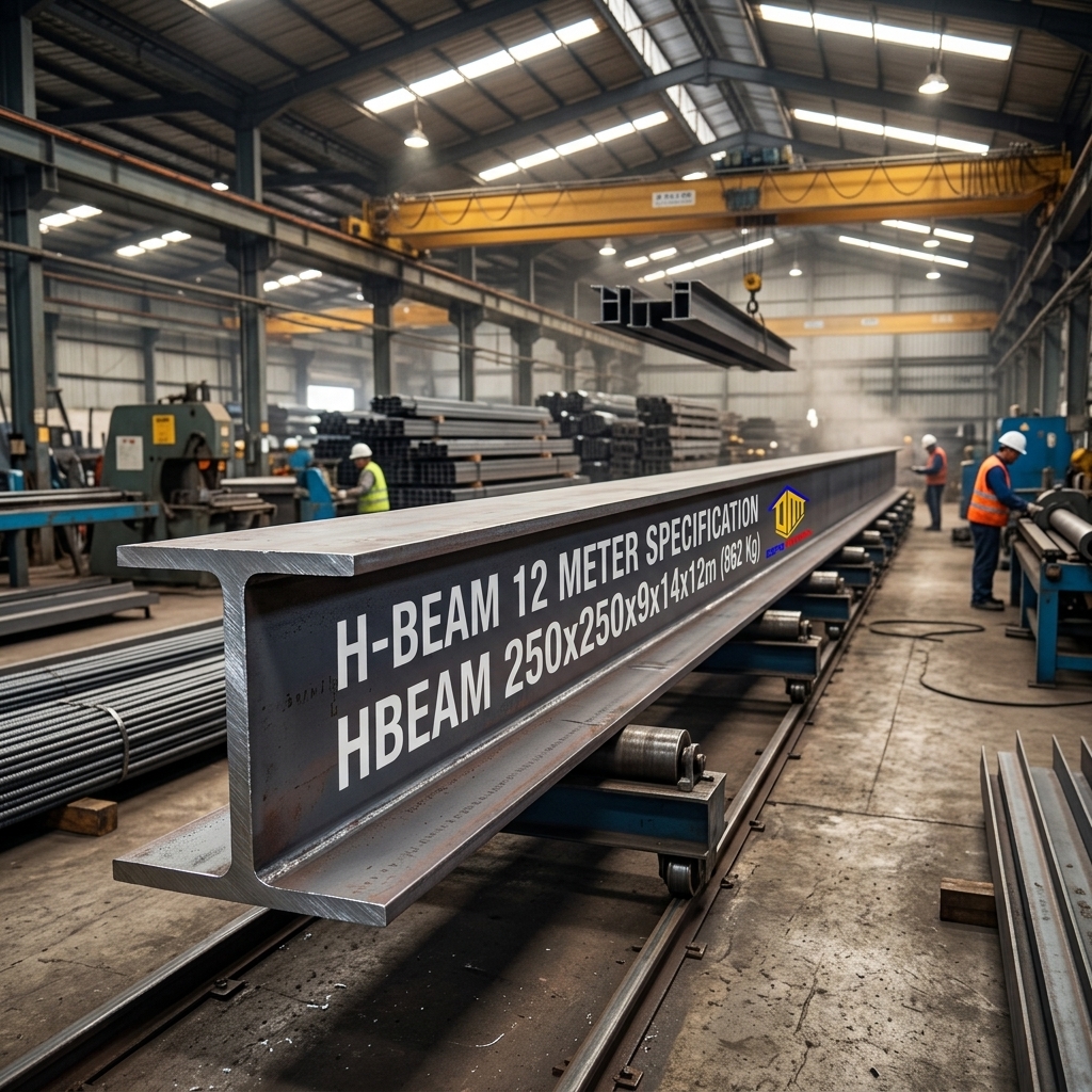 Keunggulan H-BEAM 12 METER: Material Konstruksi Kokoh untuk Proyek Berskala Besar