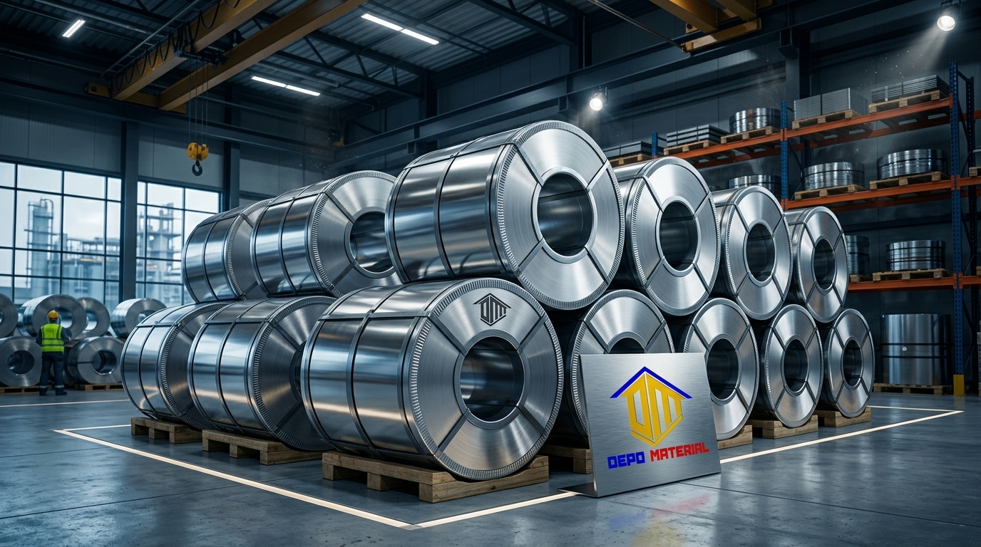 Keunggulan HRC Stainless Steel 304-2B Tebal 1,2 x 1219 mm untuk Fabrikasi Industri