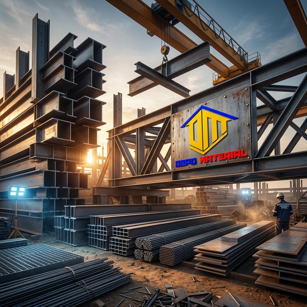Rekomendasi Terbaik Keunggulan Perwira Steel Hanya di Depo Material