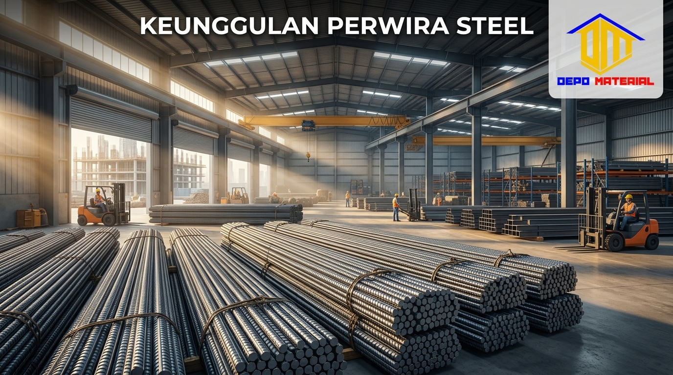 Keunggulan Perwira Steel: Solusi Baja Tulangan SNI Kuat, Presisi, dan Terpercaya untuk Konstruksi Modern