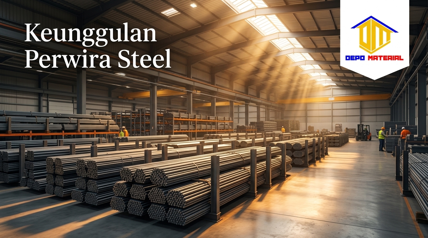 Keunggulan Besi Perwira Steel: Pondasi Kokoh Berstandar SNI dan Tahan Gempa