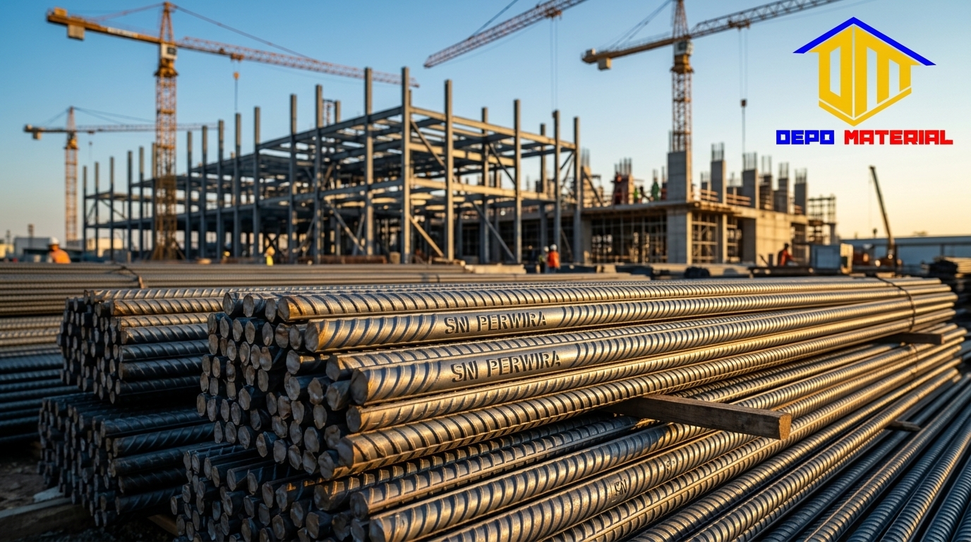 Keunggulan Perwira Steel: Solusi Besi Beton SNI Kokoh dan Presisi untuk Konstruksi Modern