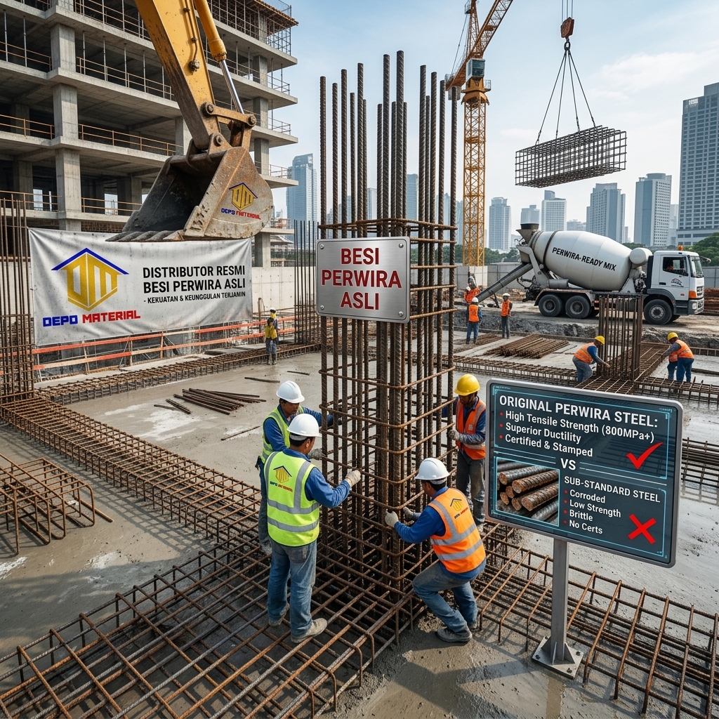 Rekomendasi Terbaik Keunggulan Besi Perwira Asli Hanya di Depo Material