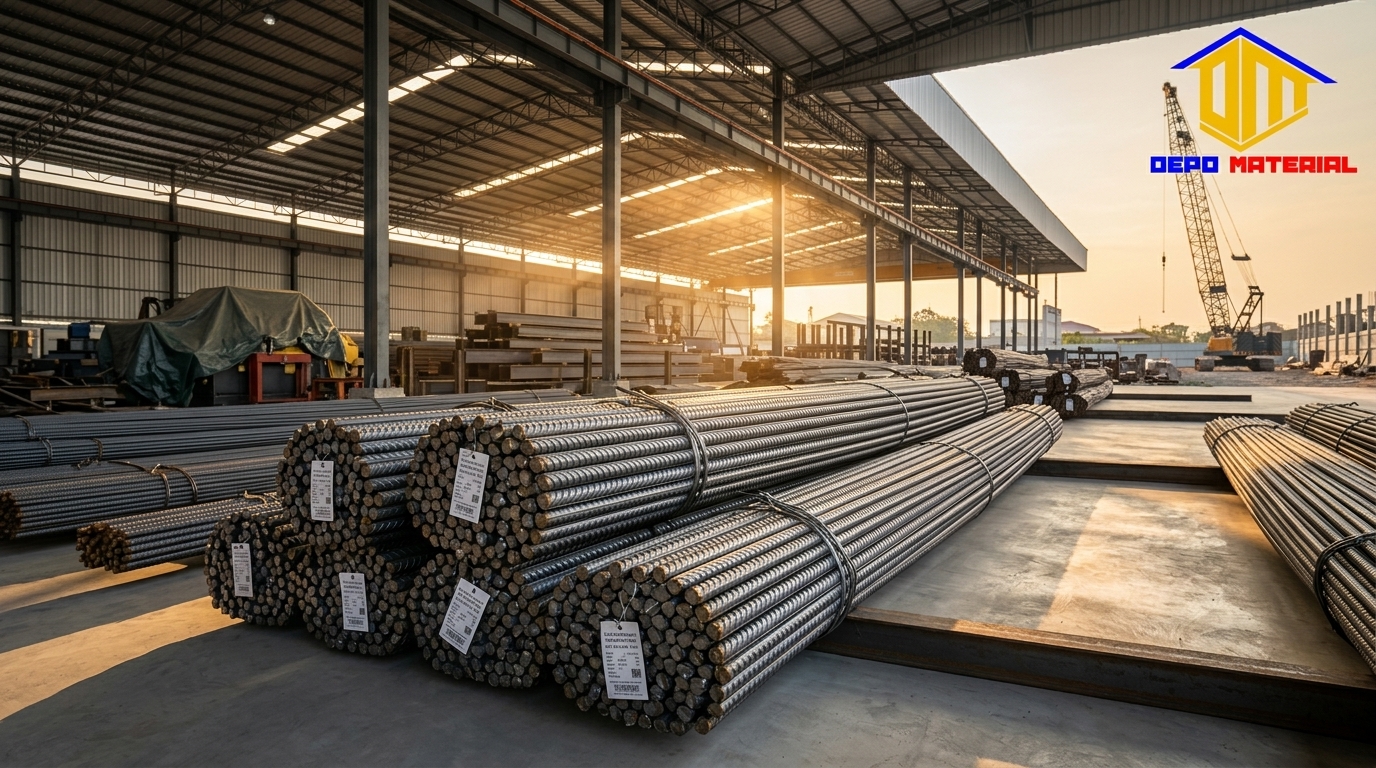 Keunggulan Perwira Steel: Solusi Baja Tulangan SNI Terbaik untuk Konstruksi Kokoh di Depo Material