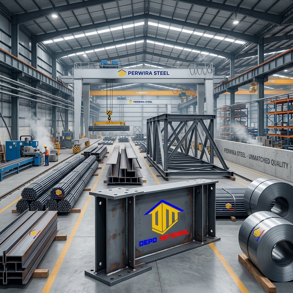 Keunggulan Perwira Steel: Pilihan Utama Material Konstruksi Kokoh
