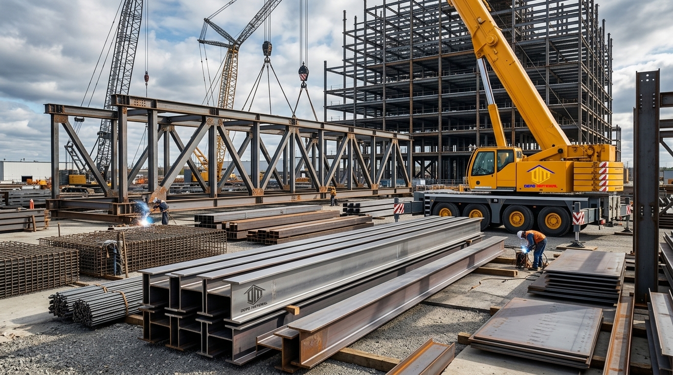 Rekomendasi Terbaik Keunggulan Perwira Steel Hanya di Depo Material