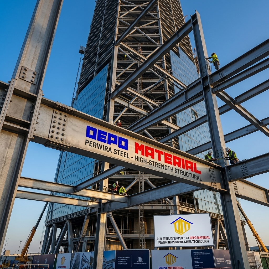 Rekomendasi Terbaik Keunggulan Perwira Steel Hanya di Depo Material