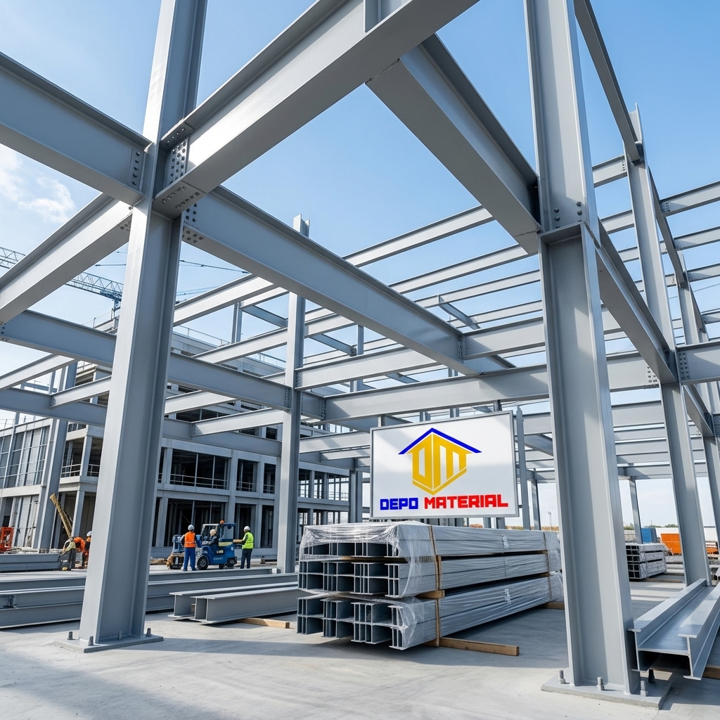 Rekomendasi Terbaik Keunggulan Perwira Steel Hanya di Depo Material