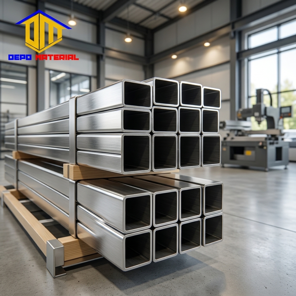 Keunggulan Pipa Hollow Stainless ST 35 x 35 x 1MM (5 KG): Material Kuat, Presisi, dan Elegan untuk Konstruksi Modern