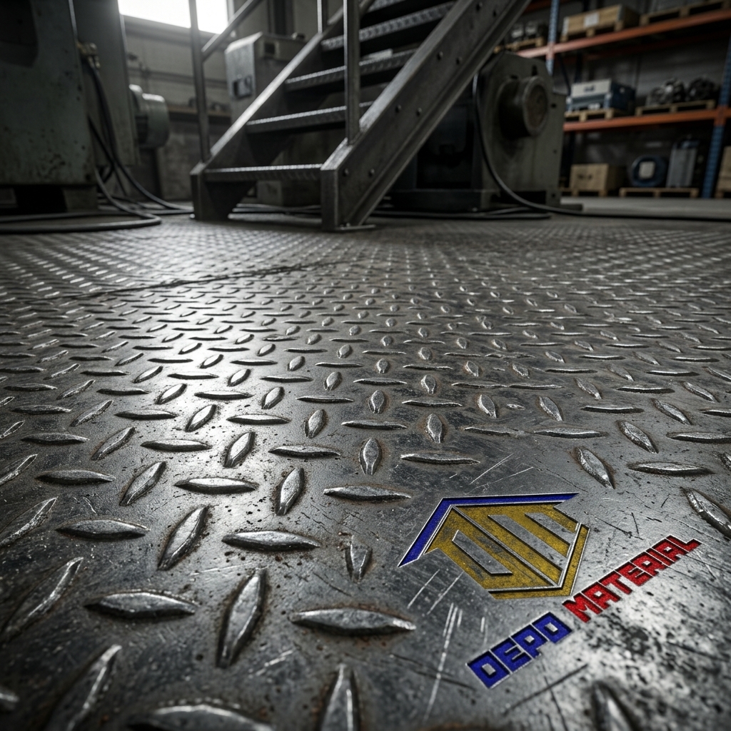 Rekomendasi Terbaik Keunggulan PLAT BORDES  4 X 8 Spesifikasi PLAT BORDES 1,8 X 4 X 8 (45,8 Kg ) Hanya di Depo Material