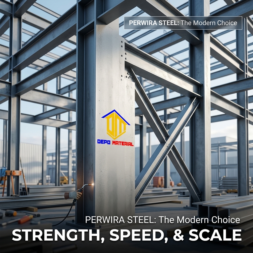 Rekomendasi Terbaik Keunggulan Perwira Steel Hanya di Depo Material