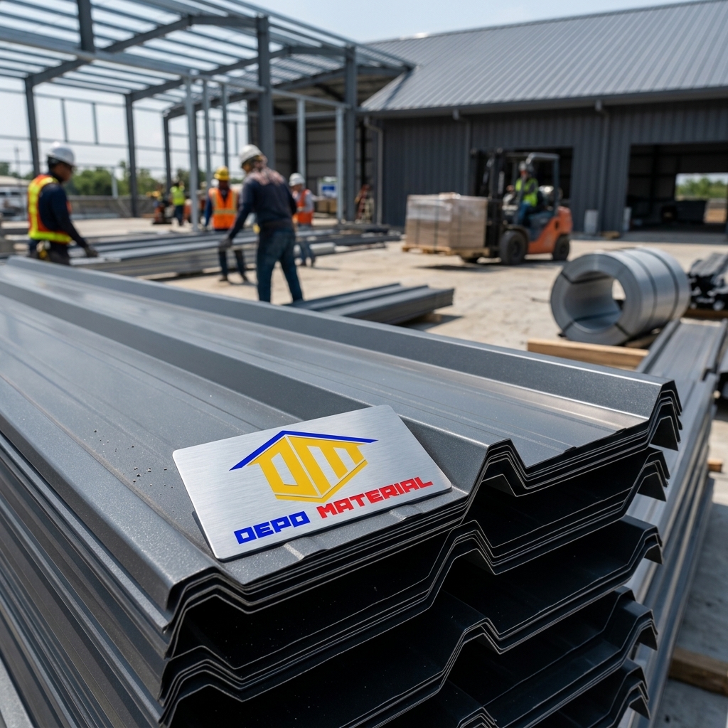 Rekomendasi Terbaik Keunggulan SPANDEK/TRIMDECK Spesifikasi TRIMDECK BD 1070/1000MMx0,25 PREMIUM (3 MTR) Hanya di Depo Material